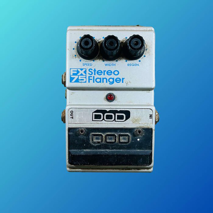 DOD Stereo Flanger FX75 1990s Silver