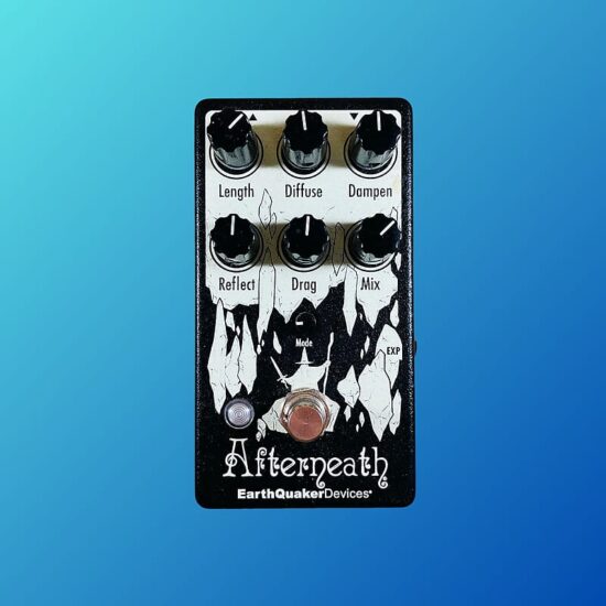 EarthQuaker Devices Afterneath Otherworldly Reverberation Machine V3 2020 - Present Black