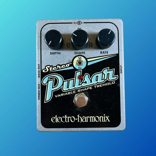 Electro-Harmonix Stereo Pulsar Analog Tremolo 2007 - Present Blue