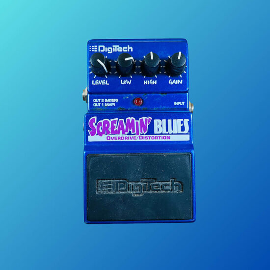 DigiTech Screamin' Blues 1990s Blue