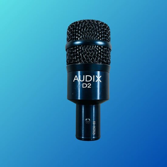 Audix D2 Hypercardioid Dynamic Drum / Instrument Microphone 2010s Black