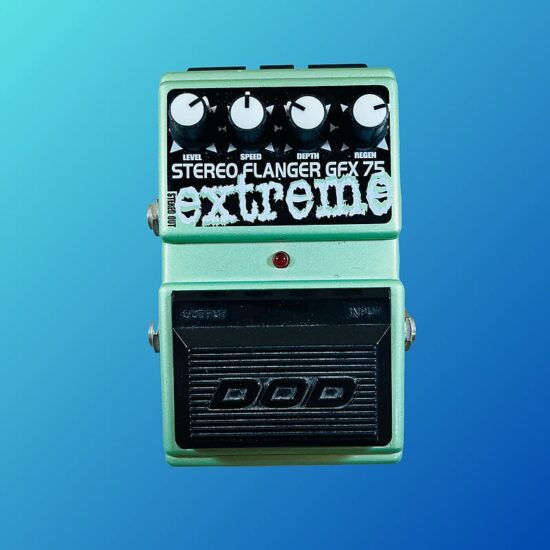 DOD Stereo Flanger GFX75 1990s Green
