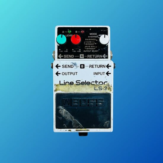 Boss LS-2 Line Selector (Silver Label) 1991 - Present White