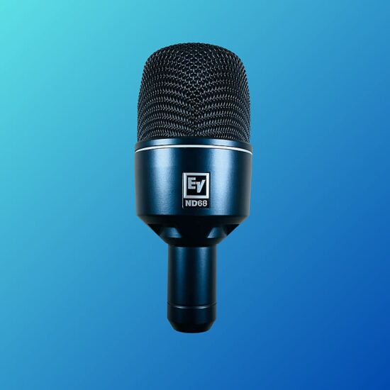 Electro-Voice ND68 Supercardioid Dynamic Bass Drum Microphone 2016 - Present Black