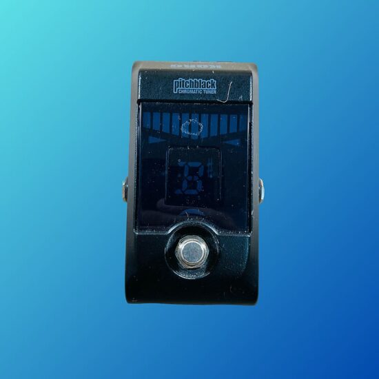 Korg Pitchblack Chromatic Guitar/Bass Tuning Pedal 2010s Black