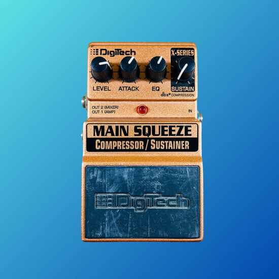 DigiTech Main Squeeze Compressor 2000s Orange
