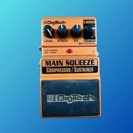 DigiTech Main Squeeze Compressor Sustainer Pedal