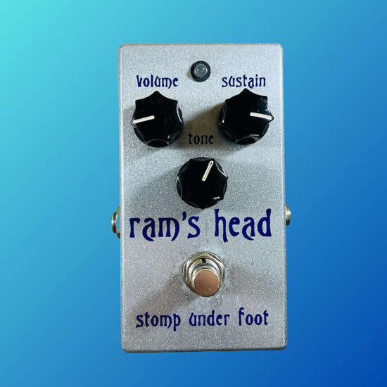 Stomp Under Foot Ram's Head (Violet Version) Fuzz Pedal
