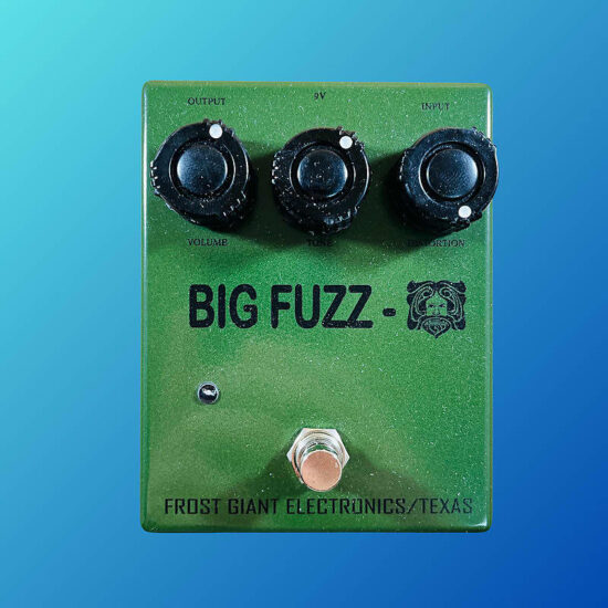 Frost Giant Electronics Big Fuzz Green