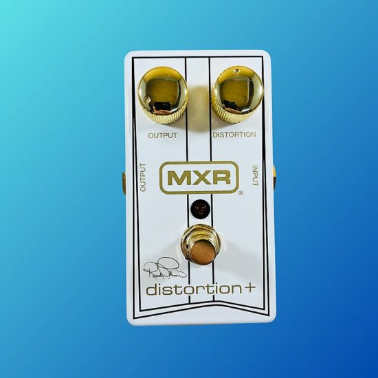 MXR RR104 Randy Rhoads Signature Special Edition Distortion + White and Gold