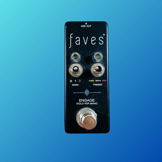 Chase Bliss Audio Faves MIDI Controller Pedal