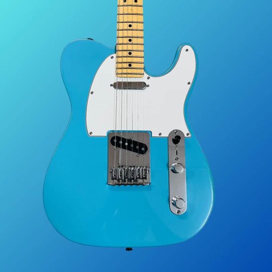 Fender American Professional II Telecaster with Maple Fretboard 2020 - Present Miami Blue
