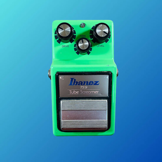 Ibanez TS9 Tube Screamer (Silver Label) 1983 - 1984 Green