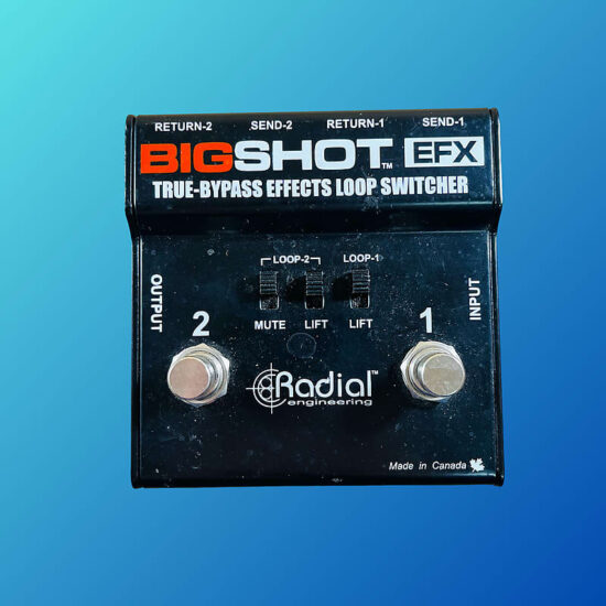Radial BigShot EFX True-Bypass Effects Loop