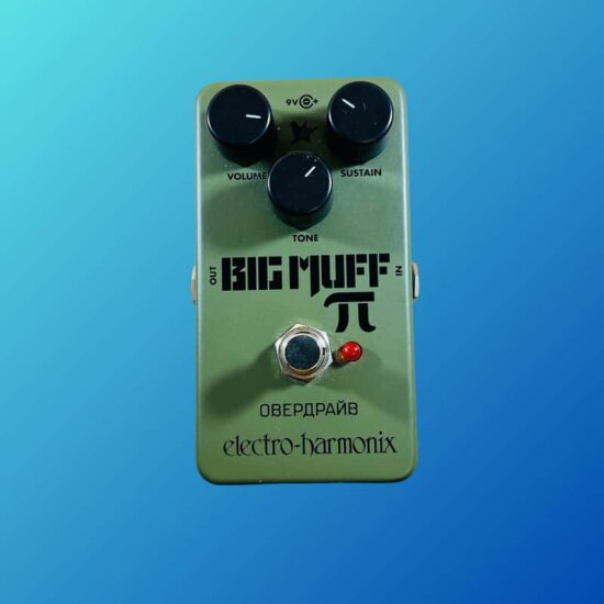 Electro-Harmonix Green Russian Big Muff Distortion/Sustainer Reissue