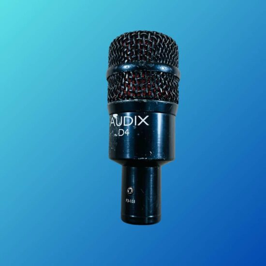 Audix D4 Hypercardioid Dynamic Drum / Instrument Microphone