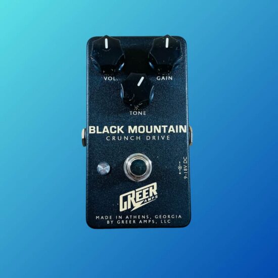 Greer Amps Black Mountain Crunch Drive Pedal