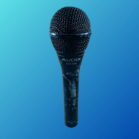 Audix OM-3xb Handheld Hypercardioid Dynamic Microphone