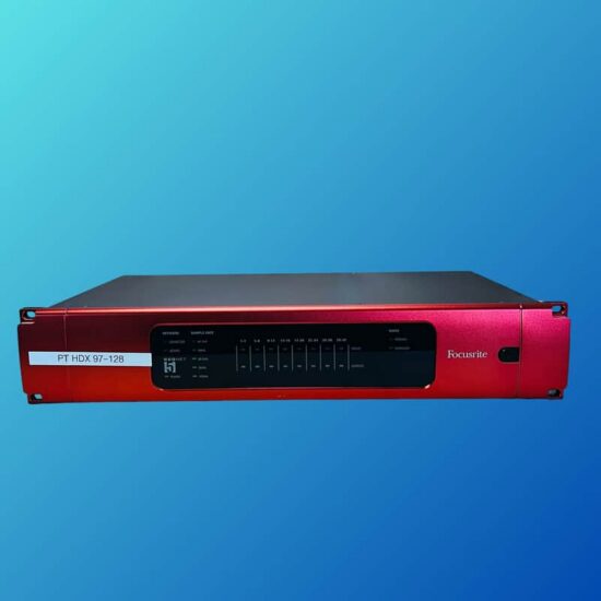 Focusrite RedNet 5 Pro Tools HD Bridge Dante Audio Interface