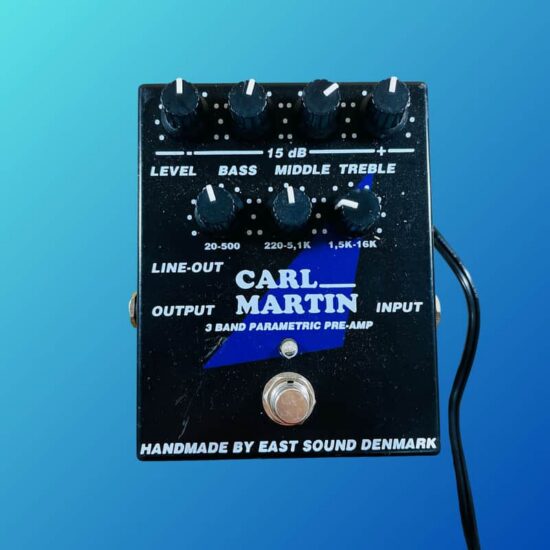 Carl Martin 3 Band Parametric Pre-Amp