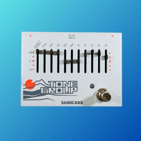 SONICAKE Sonicake Tone Group 10-Band EQ Guitar Bass Effects Pedal