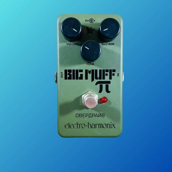 Electro-Harmonix Green Russian Big Muff Distortion/Sustainer Reissue
