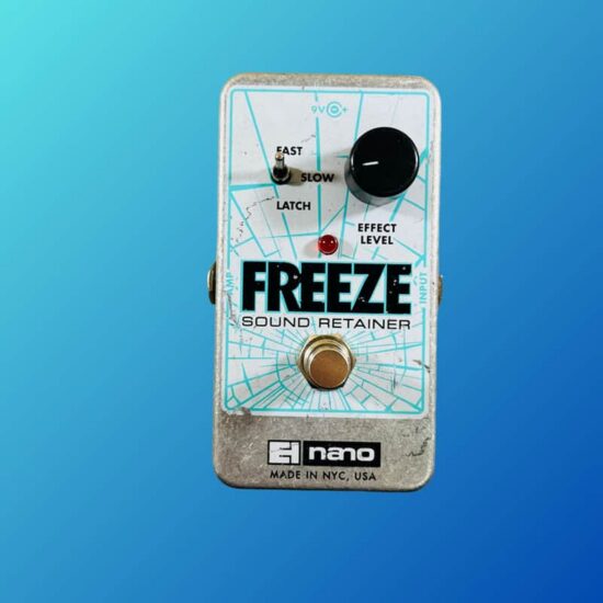 Electro-Harmonix Freeze Nano Sound Retainer Sustain Pedal 2010 - Present - Blue / Gray