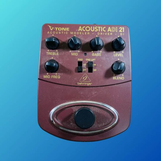 Behringer ADI21 V-Tone Acoustic Amp Modeler Preamp DI