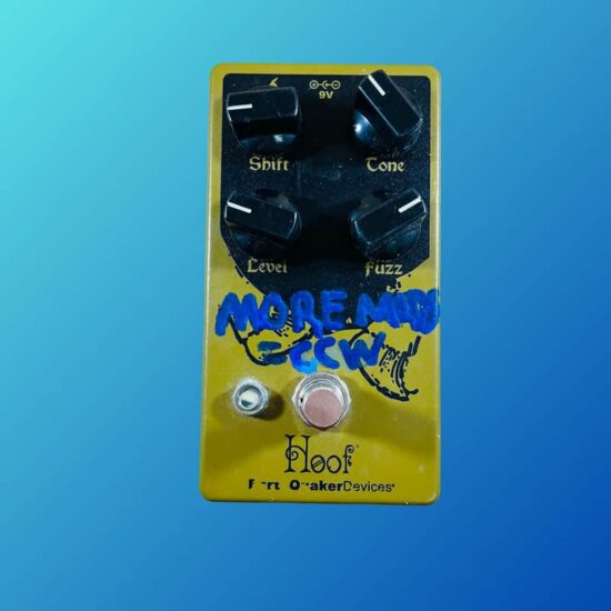 EarthQuaker Devices Hoof Hybrid Fuzz V2