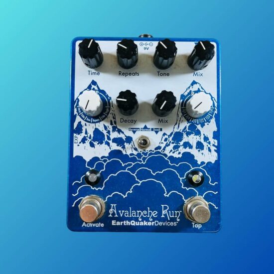 EarthQuaker Devices Avalanche Run Stereo Reverb & Delay with Tap Tempo