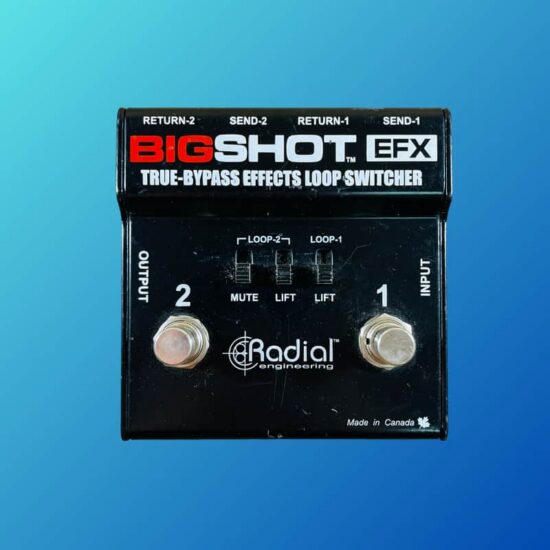 Radial BigShot EFX True-Bypass Effects Loop