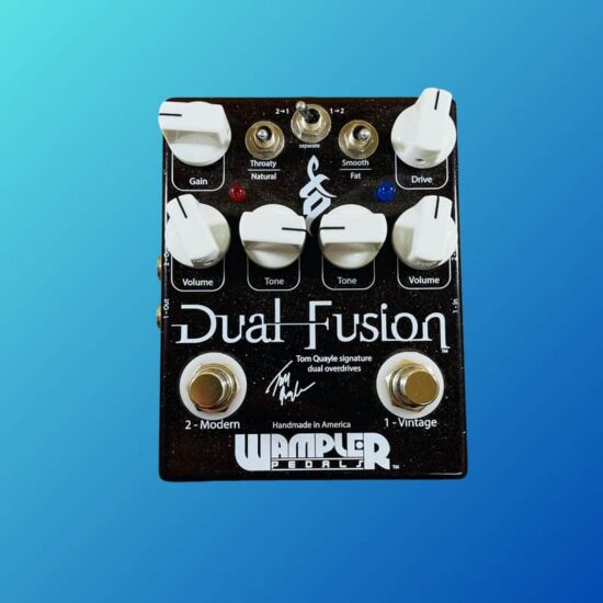 Wampler Dual Fusion Tom Quayle Signature Overdrive Pedal