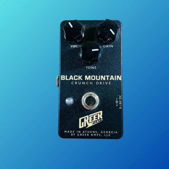 Greer Amps Black Mountain Crunch Drive Pedal