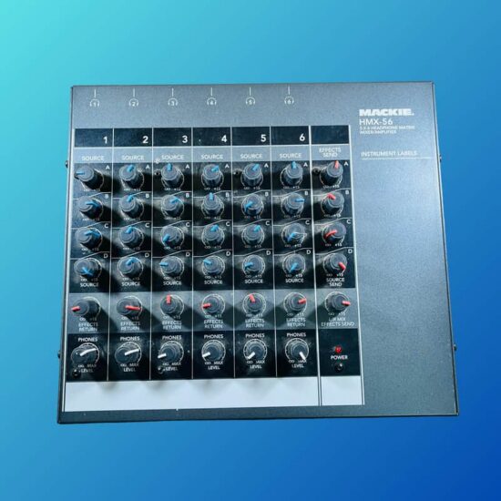 Mackie HMX-56 6-Channel Headphone Mixer / Amplifier