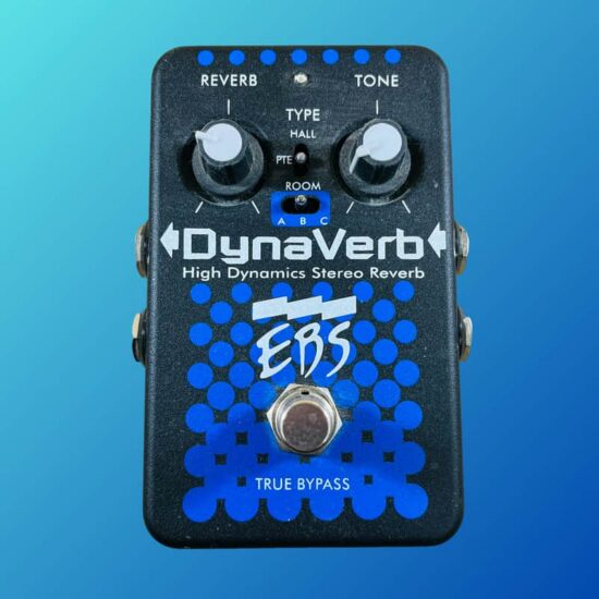 EBS DynaVerb High Dynamics Stereo Reverb Pedal