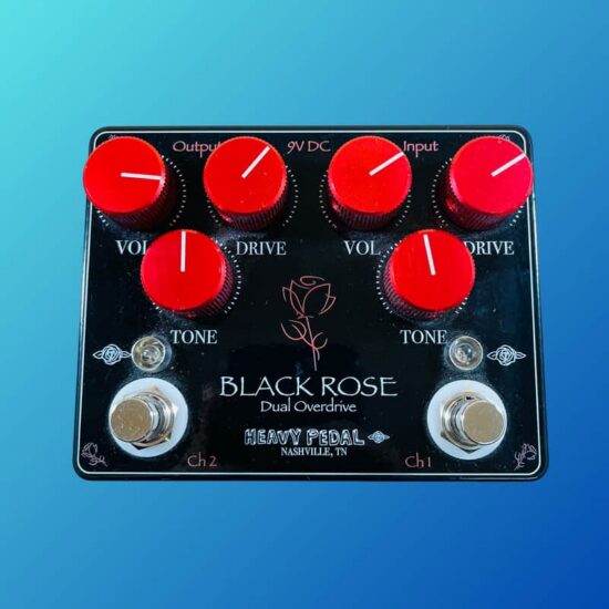 Heavy Pedal Black Rose Dual Bluesbreaker Overdrive | Hand-Wired