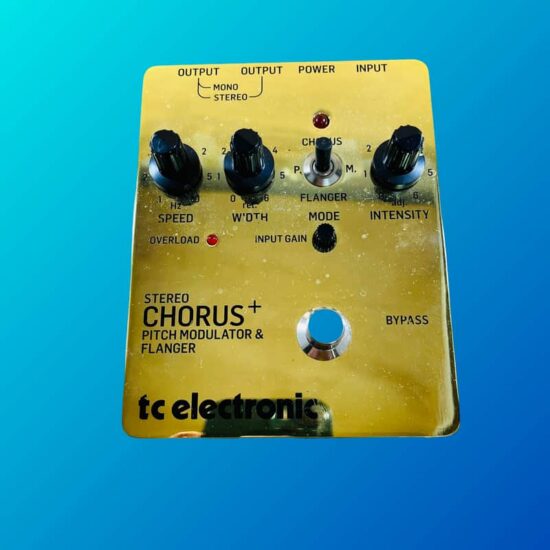 TC Electronic SCF Gold SE Special Edition Stereo Chorus + Pitch Modulator & Flanger Reissue