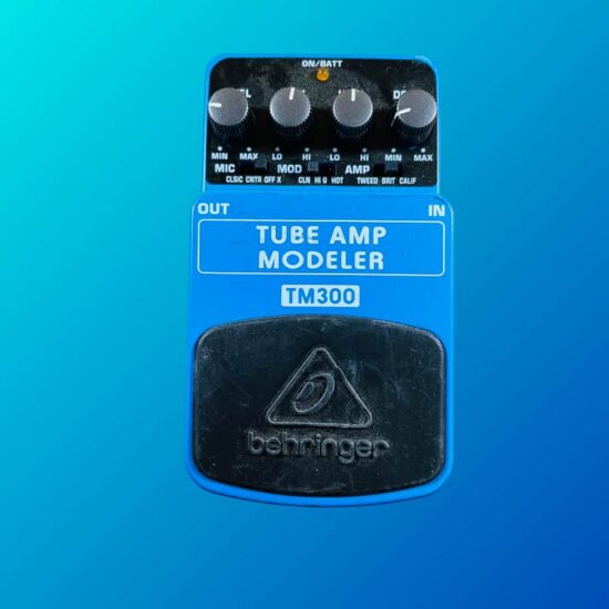 Behringer TM300 Tube Amp Modeler Pedal