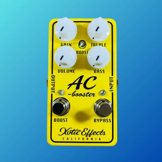 Xotic AC Booster V2 2025 - Present - Yellow