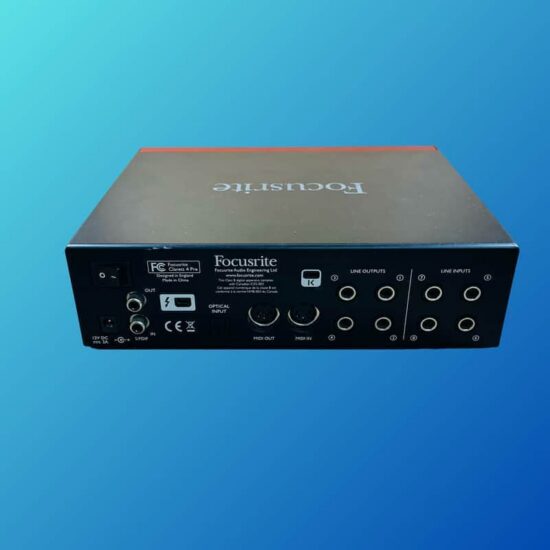Focusrite Clarett 4Pre Thunderbolt Audio Interface 2010s - Red