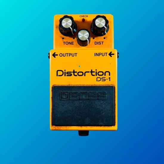 Boss DS-1 Distortion (Black Label, Long Dash) 1978 - 1982 Orange
