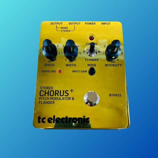 TC Electronic SCF Gold SE Special Edition Stereo Chorus + Pitch Modulator & Flanger Reissue