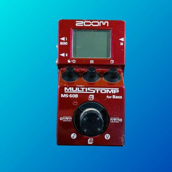 Zoom MS-60B Multistomp Bass Effects Pedal