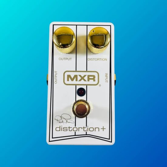 MXR RR104 Randy Rhoads Signature Special Edition Distortion + White and Gold