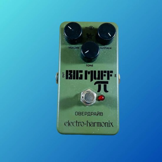 Electro-Harmonix Green Russian Big Muff Distortion/Sustainer Reissue