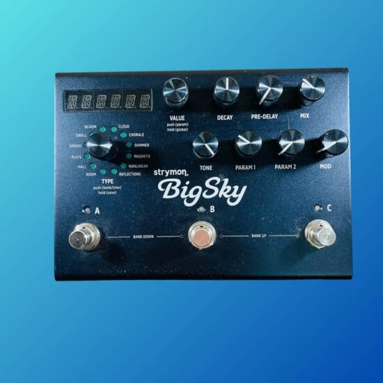 Strymon Midnight Edition Big Sky Reverb 2021 Midnight Edition Dark Gray