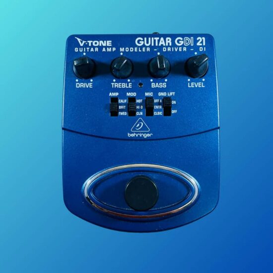 Behringer GDI21 Guitar Amp Modeler Preamp DI