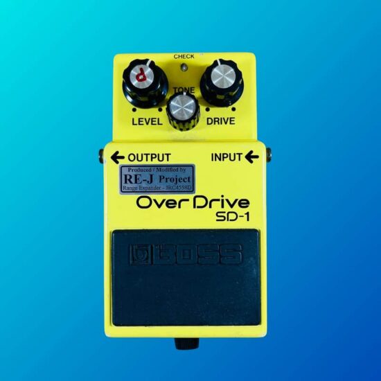 Boss SD-1 Super Overdrive w/ Analogman Mod