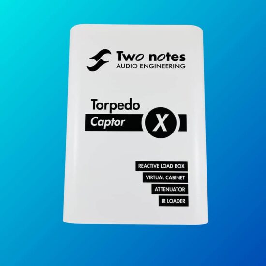 Two Notes Torpedo Captor X 8ohm Stereo Reactive Load Box / Attenuator