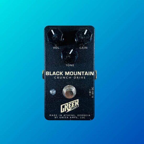 Greer Amps Black Mountain Crunch Drive Pedal